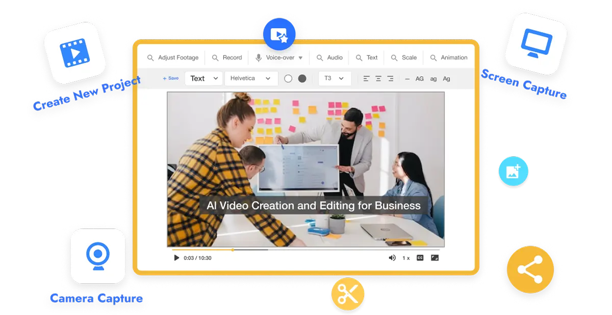 Do it all with Visla — interior designers recording, editing, and managing proposal videos using Visla Private Stock for interior designers